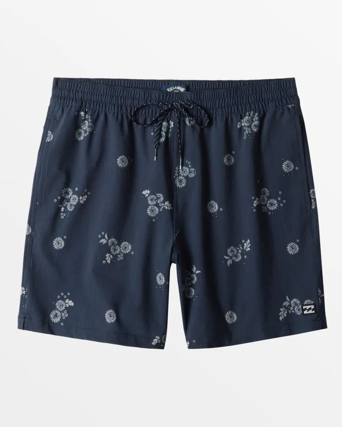 Billabong Sundays Layback 17034 Elastic Waist Shorts Denim Blue Mens Layback Boardshorts Billabong Sundays Layback 17034 Elastic Waist Shorts Denim Blue Mens Layback Boardshorts