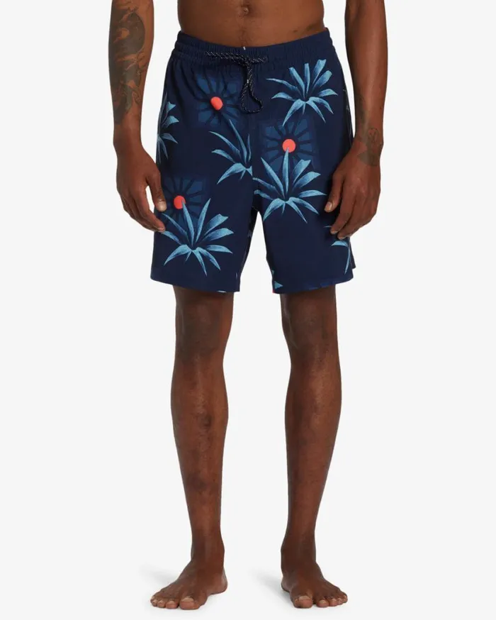 Billabong Sundays Layback 17034 Elastic Waist Shorts Midnight Mens Short Length 16034 8211 175034 Billabong Sundays Layback 17034 Elastic Waist Shorts Midnight Mens Short Length 16034 8211 175034