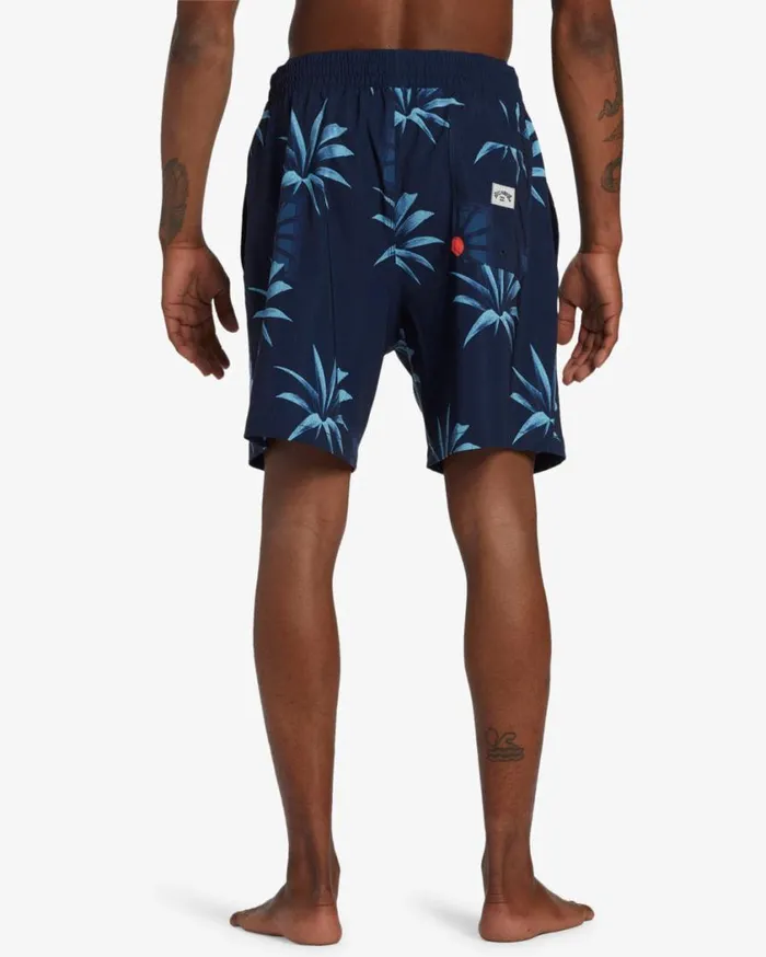 Billabong Sundays Layback 17034 Elastic Waist Shorts Midnight Mens Short Length 16034 8211 175034 Billabong Sundays Layback 17034 Elastic Waist Shorts Midnight Mens Short Length 16034 8211 175034
