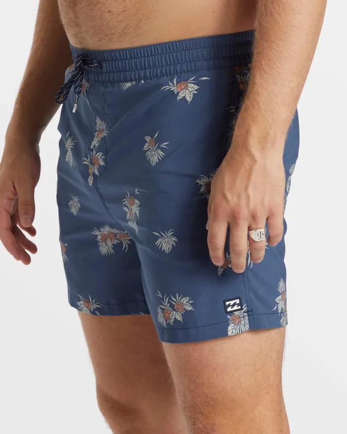 Billabong Sundays Layback 17034 Swim Trunks Slate Blue Mens Layback Boardshorts Billabong Sundays Layback 17034 Swim Trunks Slate Blue Mens Layback Boardshorts