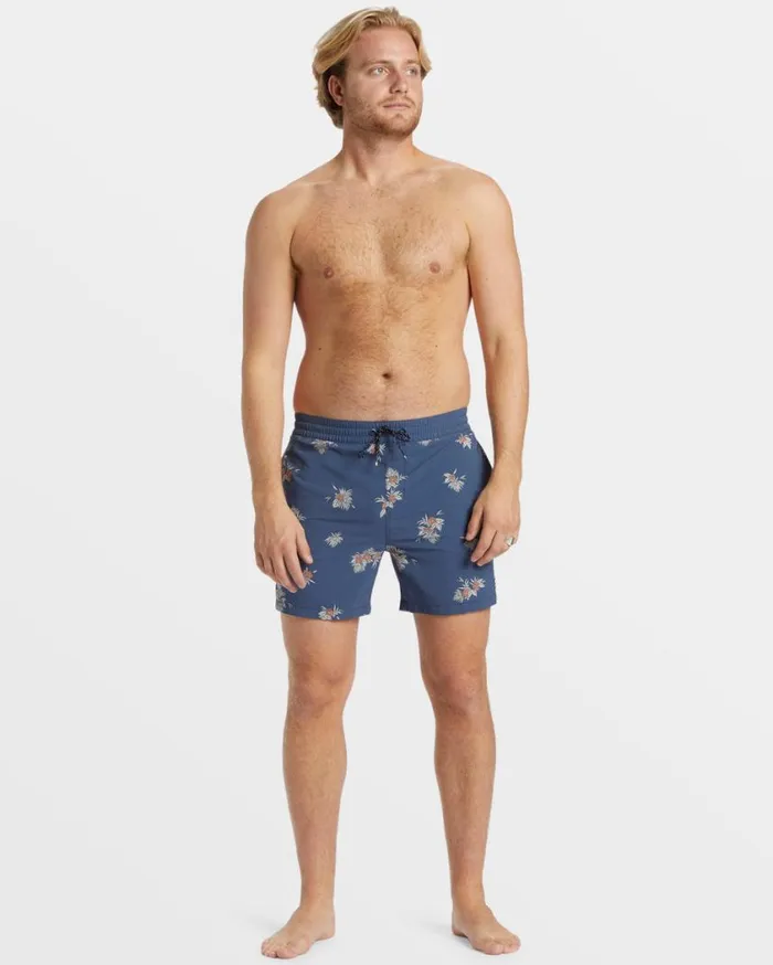 Billabong Sundays Layback 17034 Swim Trunks Slate Blue Mens Layback Boardshorts Billabong Sundays Layback 17034 Swim Trunks Slate Blue Mens Layback Boardshorts