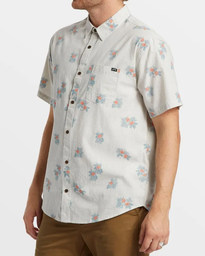 Billabong Sundays Mini Short Sleeve Shirt Chino Mens Shirts Billabong Sundays Mini Short Sleeve Shirt Chino Mens Shirts