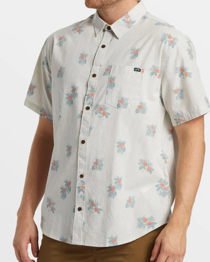 Billabong Sundays Mini Short Sleeve Shirt Chino Mens Shirts Billabong Sundays Mini Short Sleeve Shirt Chino Mens Shirts