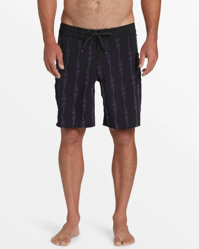 Billabong Sundays Pro 19034 Boardshorts Washed Black Mens Pro Boardshorts