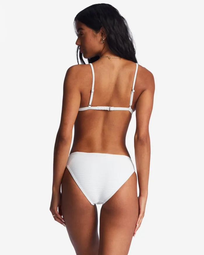 Billabong Tanlines Lowrider Bikini Bottoms White Womens Bikini Bottoms