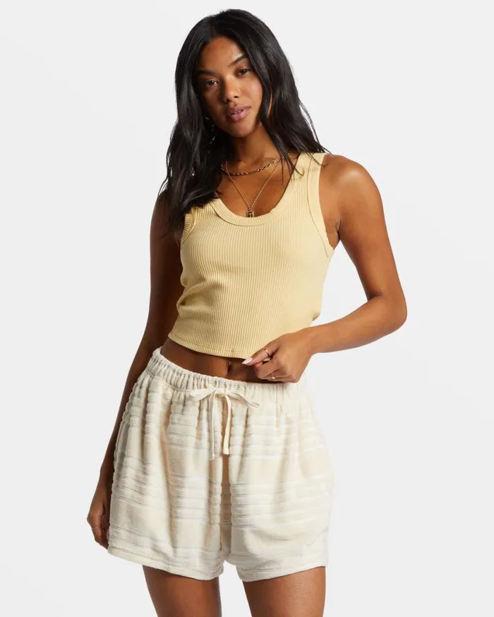 Billabong Tempo Short White Cap Womens Shorts Billabong Tempo Short White Cap Womens Shorts