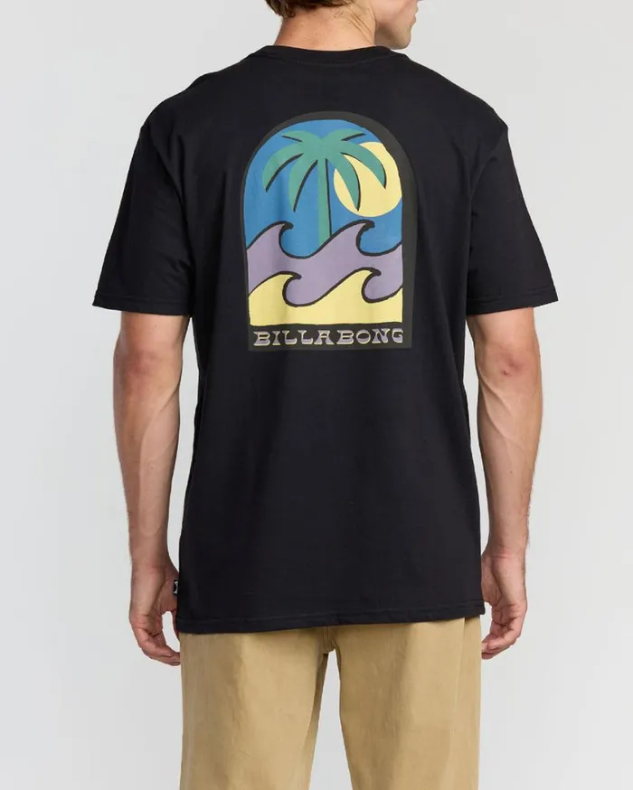 Billabong Tombstone TShirt Black Mens TShirts