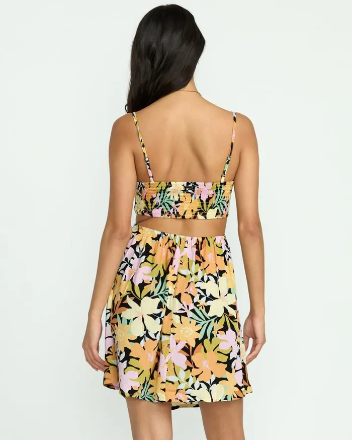 Billabong True Desire Mini CutOut Dress Black Pebble 2 Womens Dresses Billabong True Desire Mini CutOut Dress Black Pebble 2 Womens Dresses
