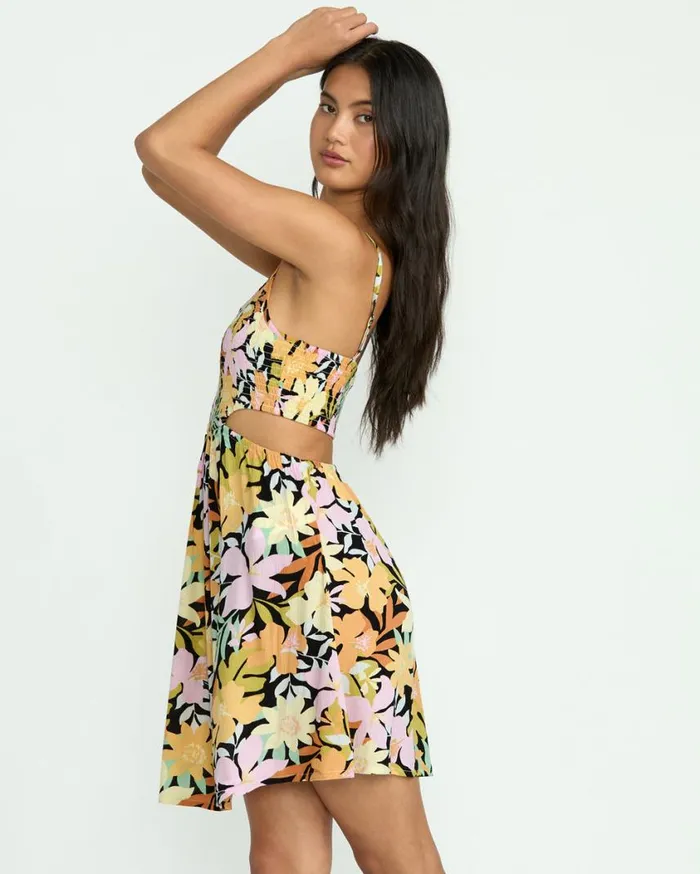 Billabong True Desire Mini CutOut Dress Black Pebble 2 Womens Dresses Billabong True Desire Mini CutOut Dress Black Pebble 2 Womens Dresses