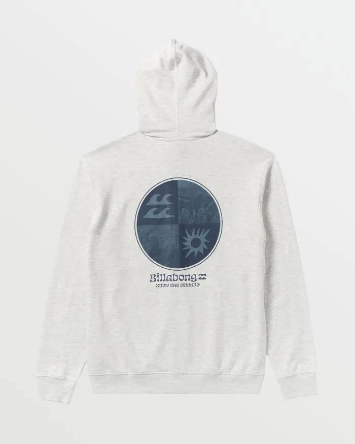 Billabong Twin Fins Zip Fleece Oatmeal Heather Mens Hoodies and Fleece Billabong Twin Fins Zip Fleece Oatmeal Heather Mens Hoodies and Fleece