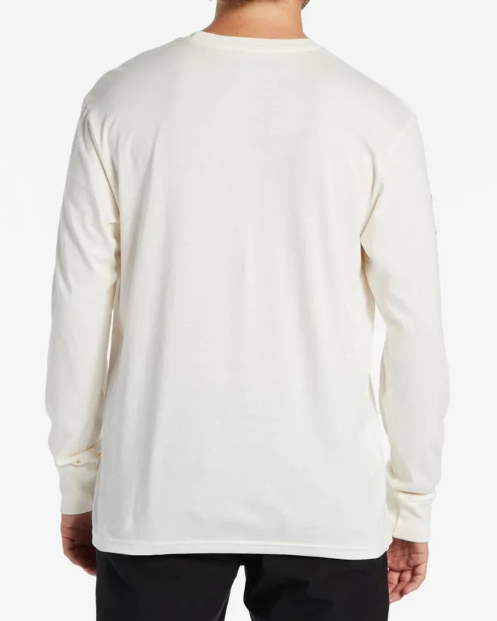 Billabong Unity Long Sleeve TShirt Off White Mens TShirts Billabong Unity Long Sleeve TShirt Off White Mens TShirts