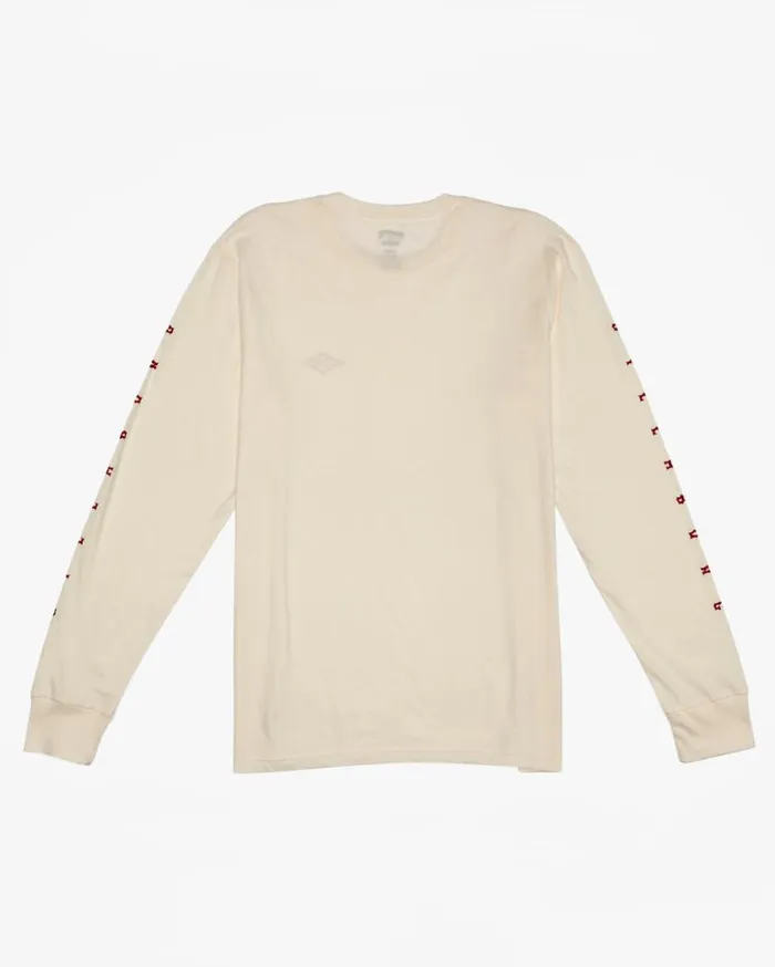 Billabong Unity Long Sleeve TShirt Off White Mens TShirts Billabong Unity Long Sleeve TShirt Off White Mens TShirts