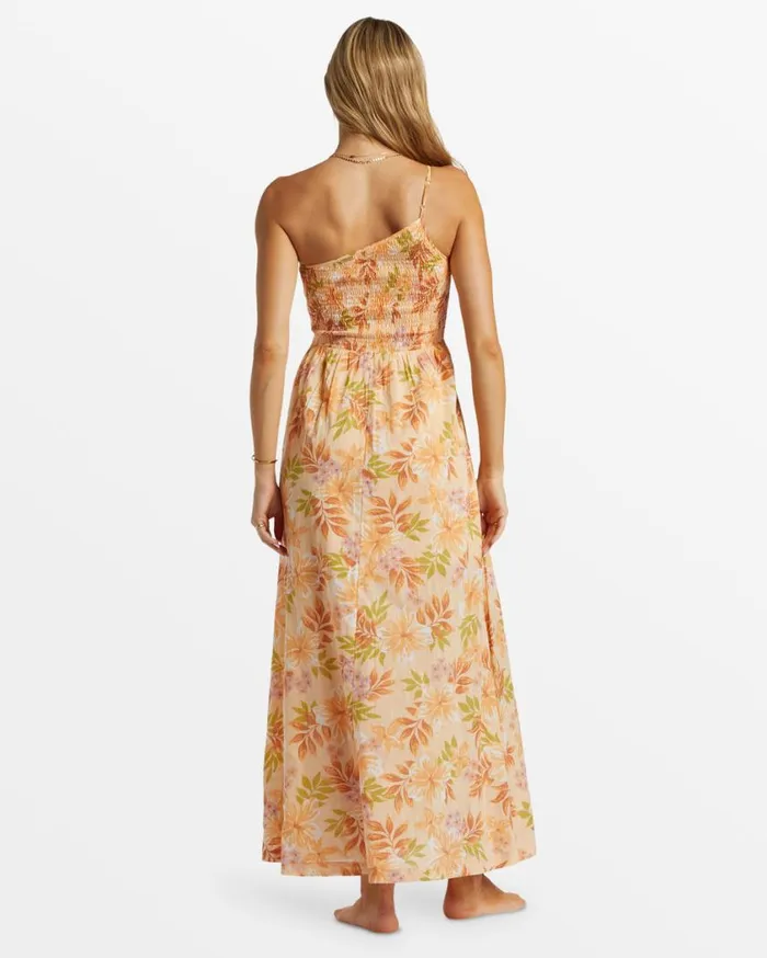 Billabong Warmer Days One Shoulder Maxi Dress Peach Whip Womens Dresses Billabong Warmer Days One Shoulder Maxi Dress Peach Whip Womens Dresses