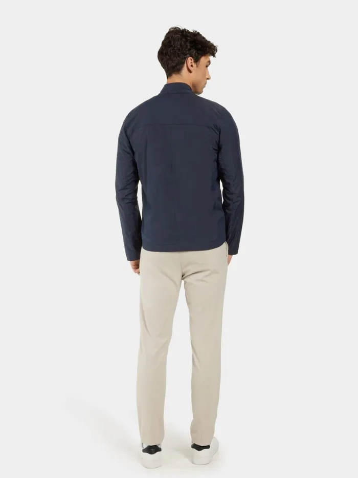 Birger Jacket Dark Night Blue Men Didriksons Spring Jackets