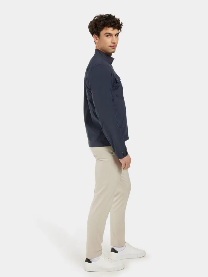 Birger Jacket Dark Night Blue Men Didriksons Spring Jackets