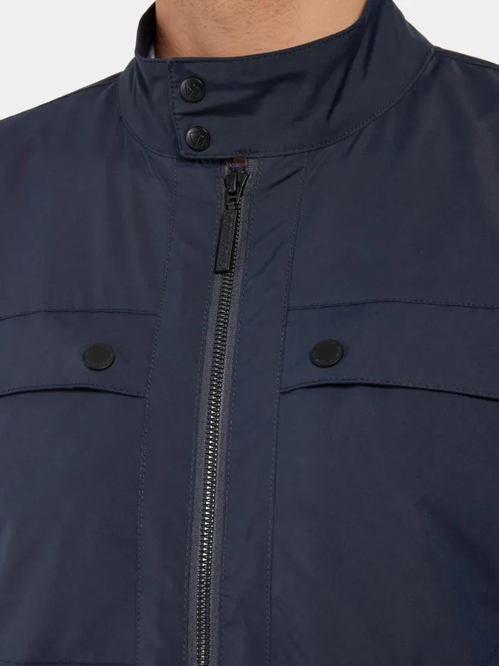 Birger Jacket Dark Night Blue Men Didriksons Spring Jackets
