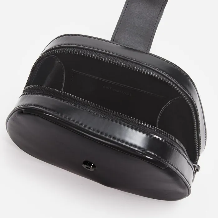 Black Leather Top Handle Mini Bag Women Self Portrait Mini Black Leather Top Handle Mini Bag Women Self Portrait Mini