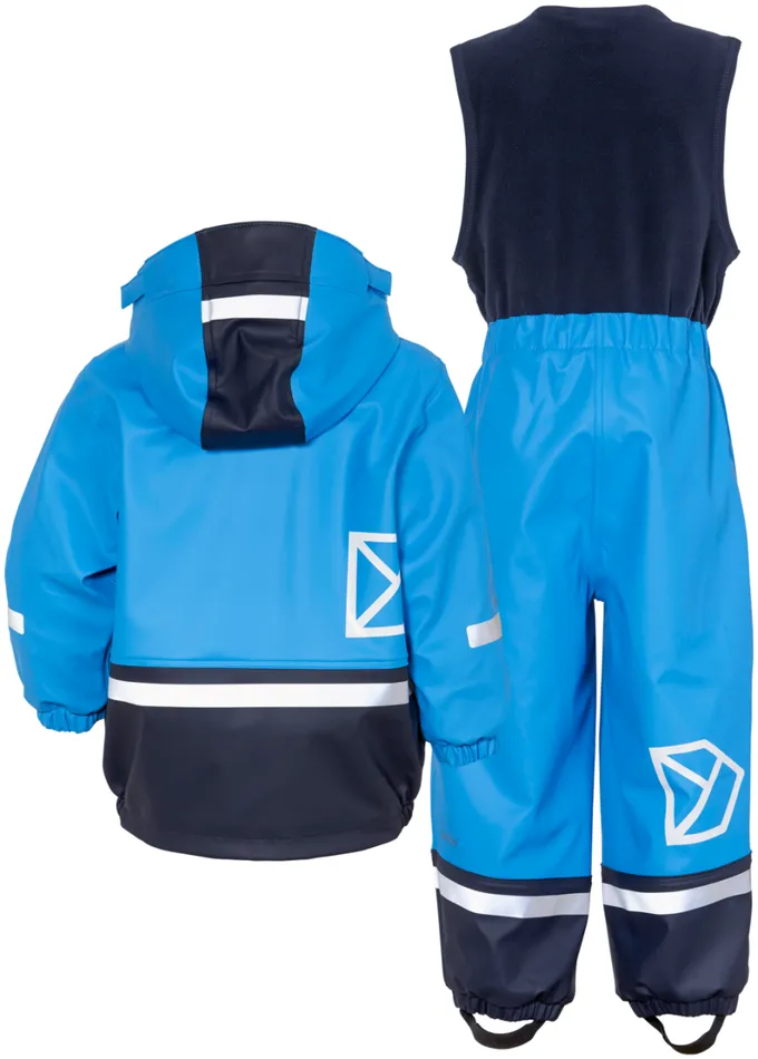 Boardman Kids039 Set Galon Sharp Blue Kids Didriksons Lined Rain Set