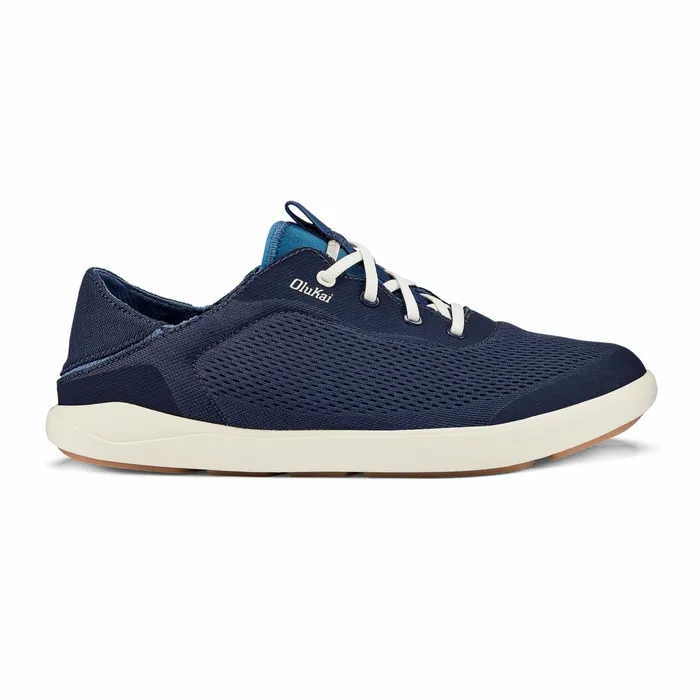 Boat Shoes Men Olukai Moku Pae Boat Shoes 8211 Trench Blue Off White