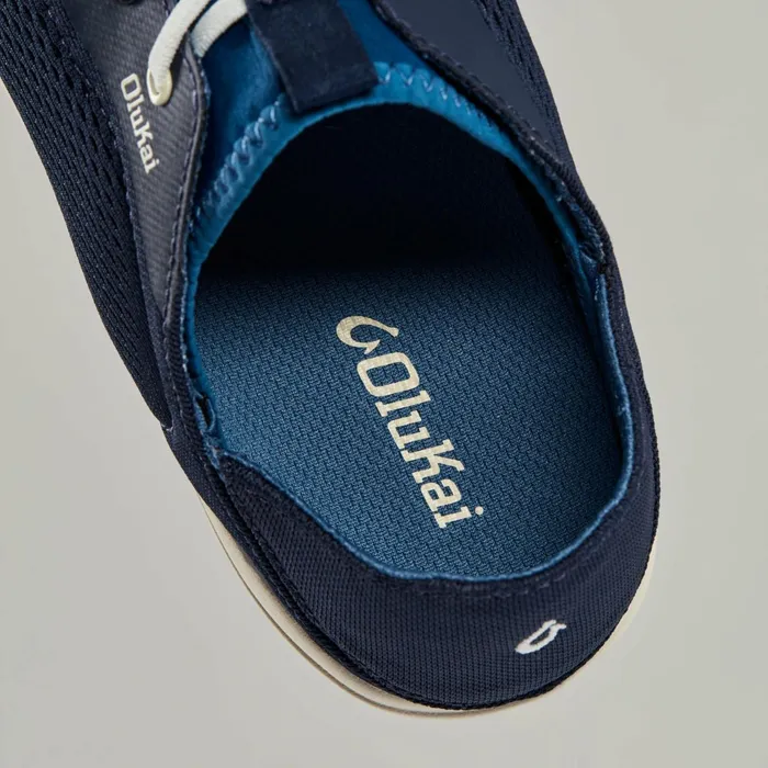 Boat Shoes Men Olukai Moku Pae Boat Shoes 8211 Trench Blue Off White