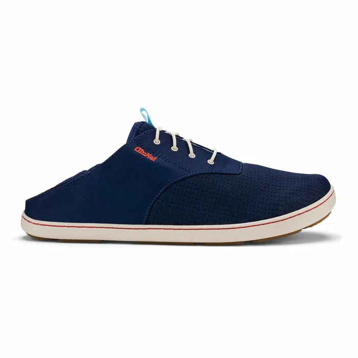 Boat Shoes Men Olukai Nohea Moku Boat Shoes 8211 Deepest Depths White Sand