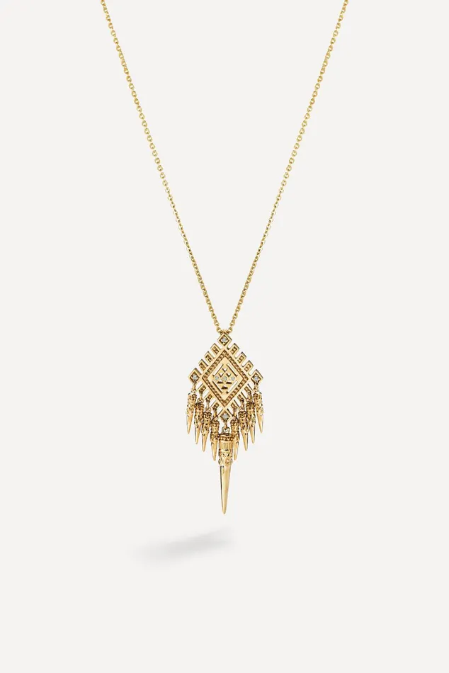 Boho Necklace Jazzy Gold Women Baandsh Jewelry
