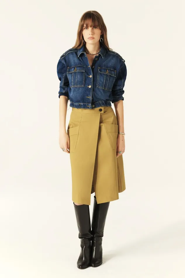Bolto Jacket Bolto Blue Women Baandsh Jackets and Coats