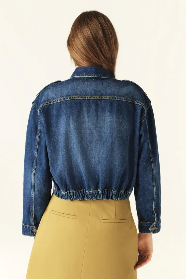 Bolto Jacket Bolto Blue Women Baandsh Jackets and Coats