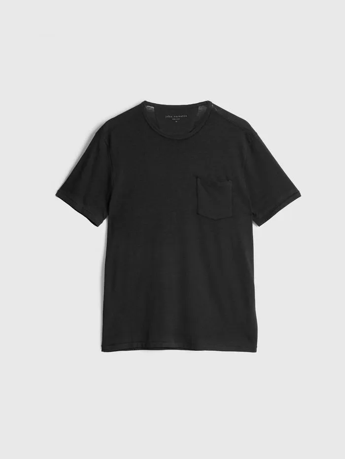 BOND BURNOUT TSHIRT Black Men John Varvatos TShirts