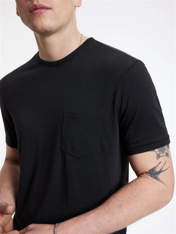 BOND BURNOUT TSHIRT Black Men John Varvatos TShirts