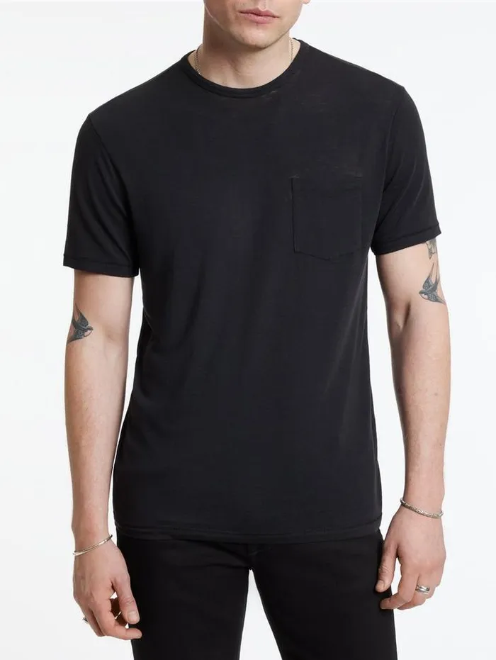 BOND BURNOUT TSHIRT Black Men John Varvatos TShirts