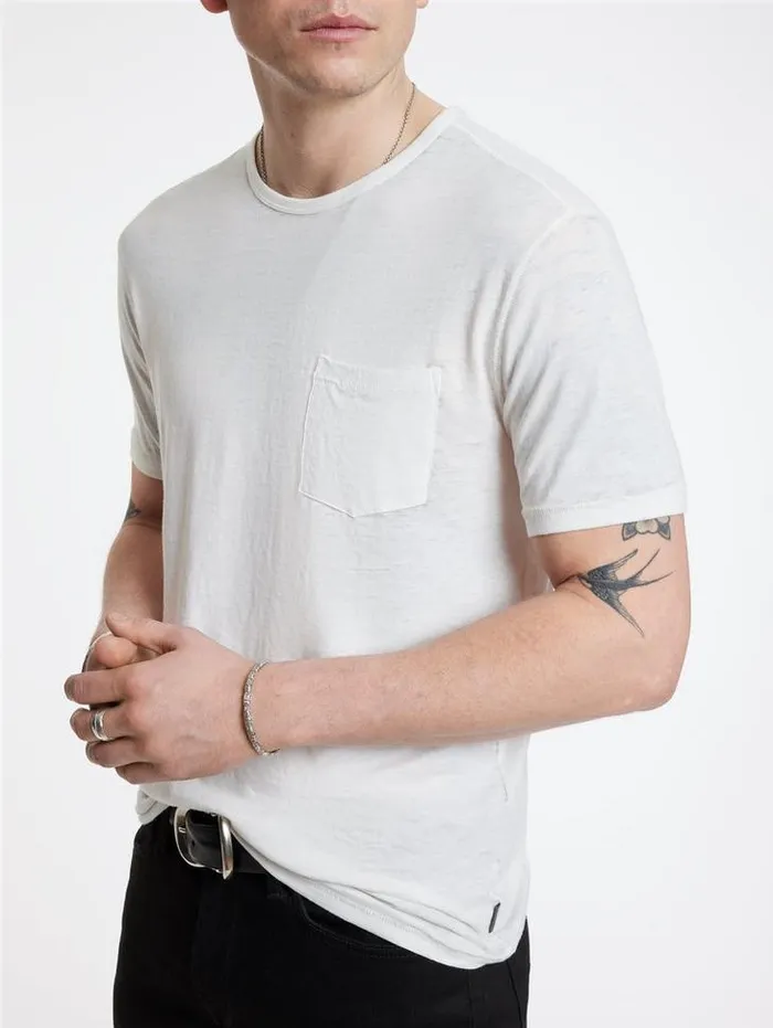 BOND BURNOUT TSHIRT Salt Men John Varvatos TShirts