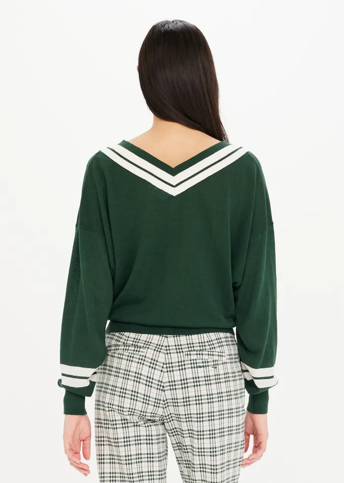 BONITA KNIT CREW Women Golf THE UPSIDE BONITA KNIT CREW Women Golf THE UPSIDE