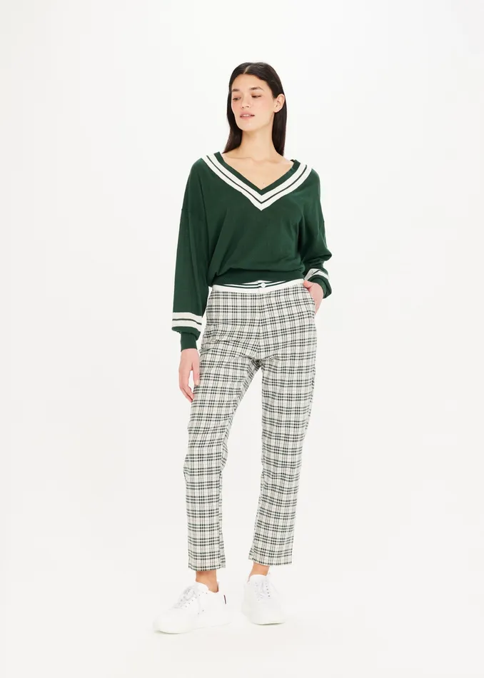 BONITA KNIT CREW Women Golf THE UPSIDE BONITA KNIT CREW Women Golf THE UPSIDE