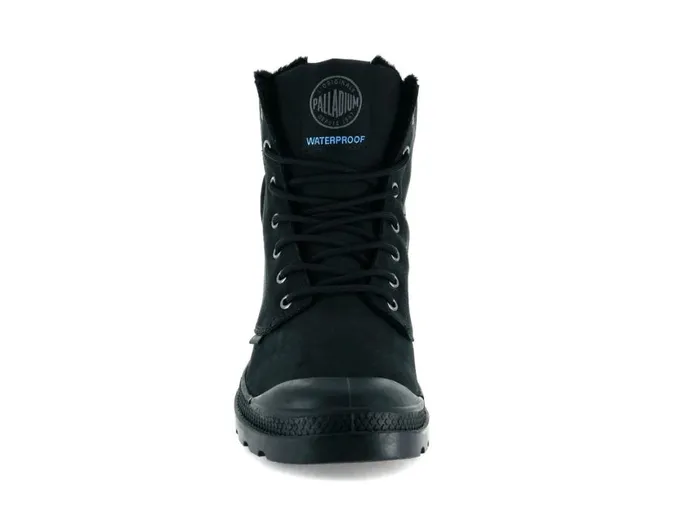 Boots Kids PALLADIUM PAMPA SPORT CUFF WPS Blackblack Boots Kids PALLADIUM PAMPA SPORT CUFF WPS Blackblack