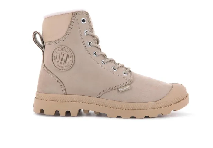 Boots Kids PALLADIUM PAMPA SPORT CUFF WPS Warm Sand