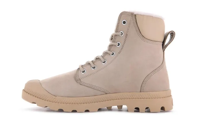 Boots Kids PALLADIUM PAMPA SPORT CUFF WPS Warm Sand Boots Kids PALLADIUM PAMPA SPORT CUFF WPS Warm Sand