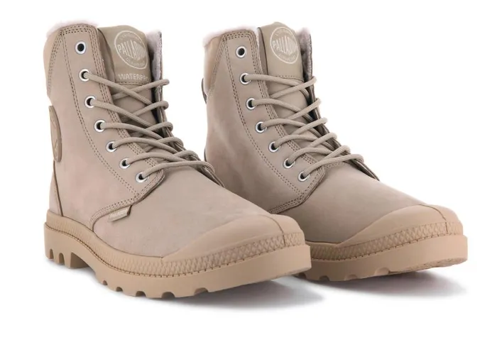 Boots Kids PALLADIUM PAMPA SPORT CUFF WPS Warm Sand Boots Kids PALLADIUM PAMPA SPORT CUFF WPS Warm Sand