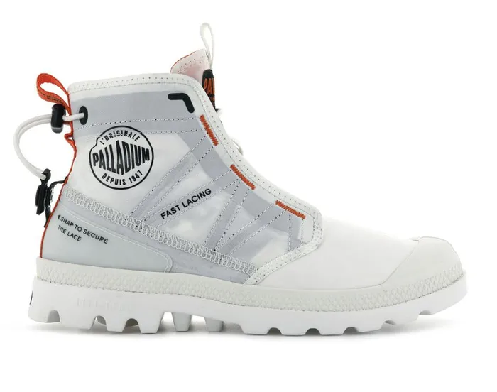 Boots Kids PALLADIUM PAMPA TRAVEL LITE Star White