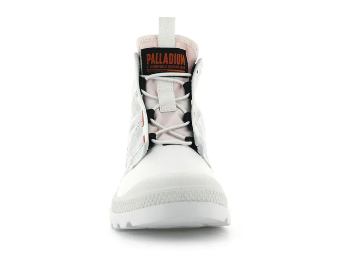 Boots Kids PALLADIUM PAMPA TRAVEL LITE Star White Boots Kids PALLADIUM PAMPA TRAVEL LITE Star White