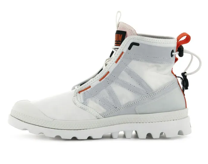 Boots Kids PALLADIUM PAMPA TRAVEL LITE Star White Boots Kids PALLADIUM PAMPA TRAVEL LITE Star White
