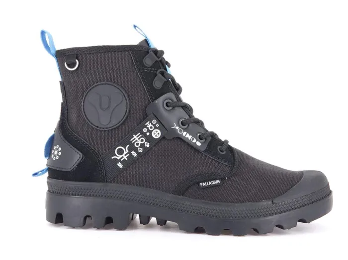 Boots Kids PALLADIUM PAMPA X DESTINY Black