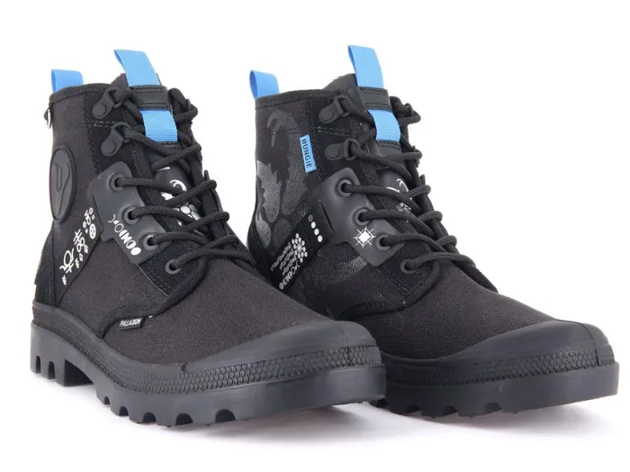 Boots Kids PALLADIUM PAMPA X DESTINY Black Boots Kids PALLADIUM PAMPA X DESTINY Black