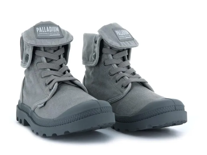 Boots Men PALLADIUM BAGGY Titaniumhigh Rise Boots Men PALLADIUM BAGGY Titaniumhigh Rise