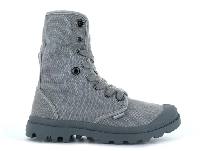 Boots Men PALLADIUM BAGGY Titaniumhigh Rise Boots Men PALLADIUM BAGGY Titaniumhigh Rise