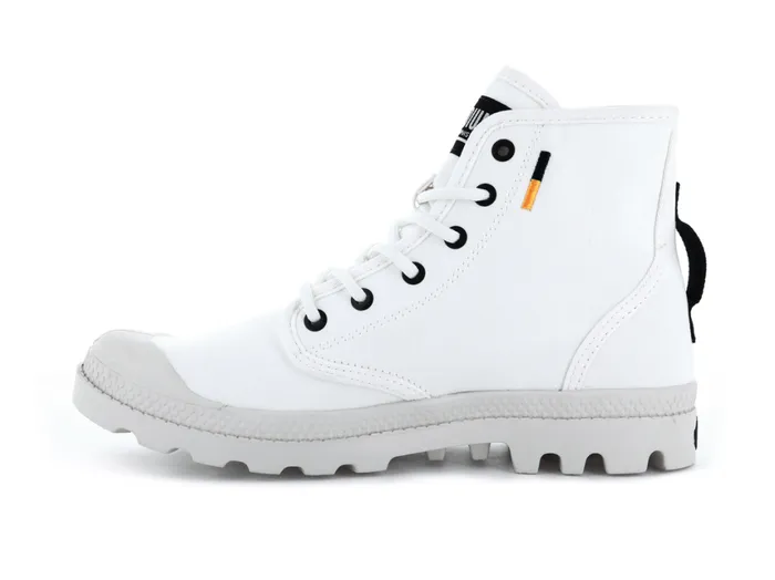 Boots Men PALLADIUM PAMPA HI HTG SUPPLY Star White Boots Men PALLADIUM PAMPA HI HTG SUPPLY Star White
