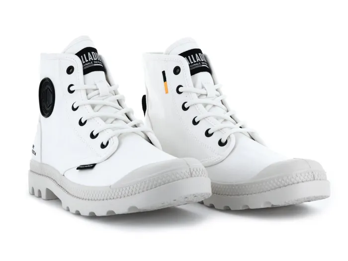 Boots Men PALLADIUM PAMPA HI HTG SUPPLY Star White Boots Men PALLADIUM PAMPA HI HTG SUPPLY Star White