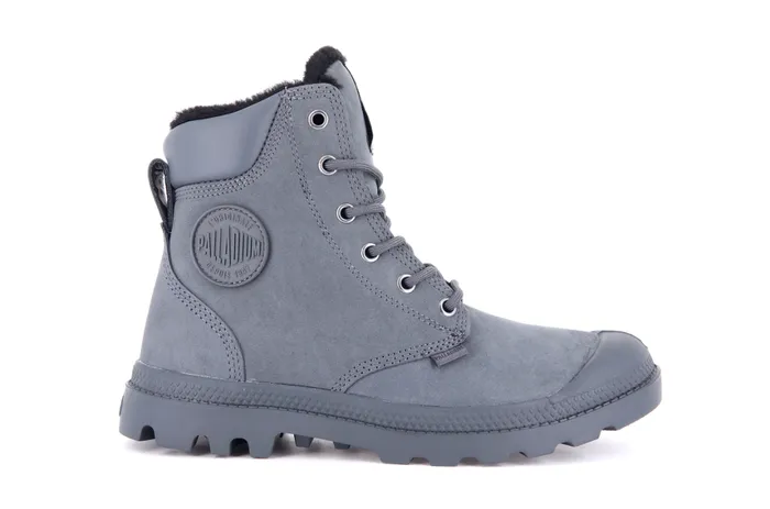 Boots Men PALLADIUM PAMPA SPORT CUFF WPS Dark Shadow