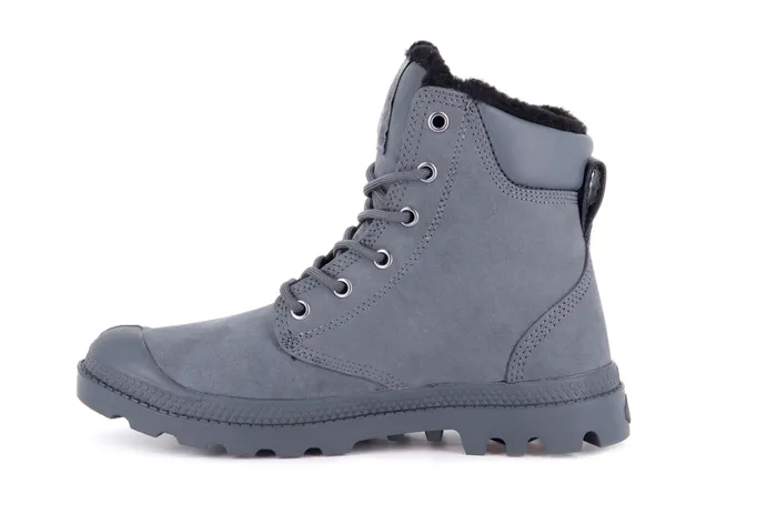 Boots Men PALLADIUM PAMPA SPORT CUFF WPS Dark Shadow Boots Men PALLADIUM PAMPA SPORT CUFF WPS Dark Shadow