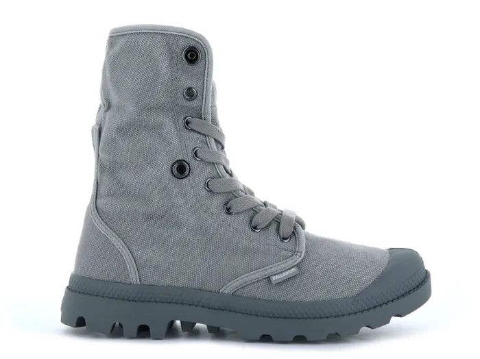 Boots Women PALLADIUM BAGGY Titaniumhigh Rise Boots Women PALLADIUM BAGGY Titaniumhigh Rise